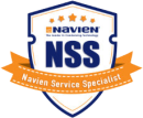 Navien Service Specialist logo - represents the partnership with eco-electrical and  plumbing