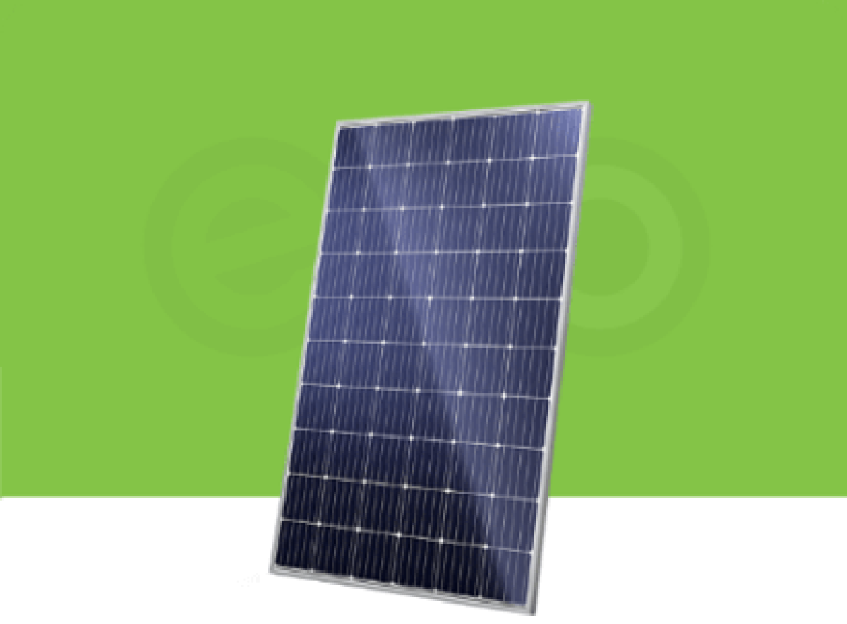 The image shows a solar panel, it represents eco solar panel installation service